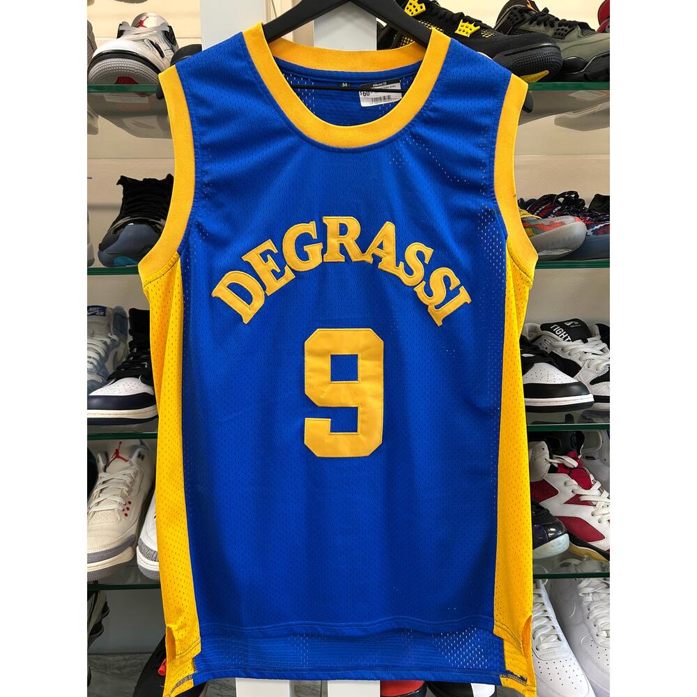 Drake Jimmy Brooks #9 Degrassi Community School Panthers basketball jersey M B15